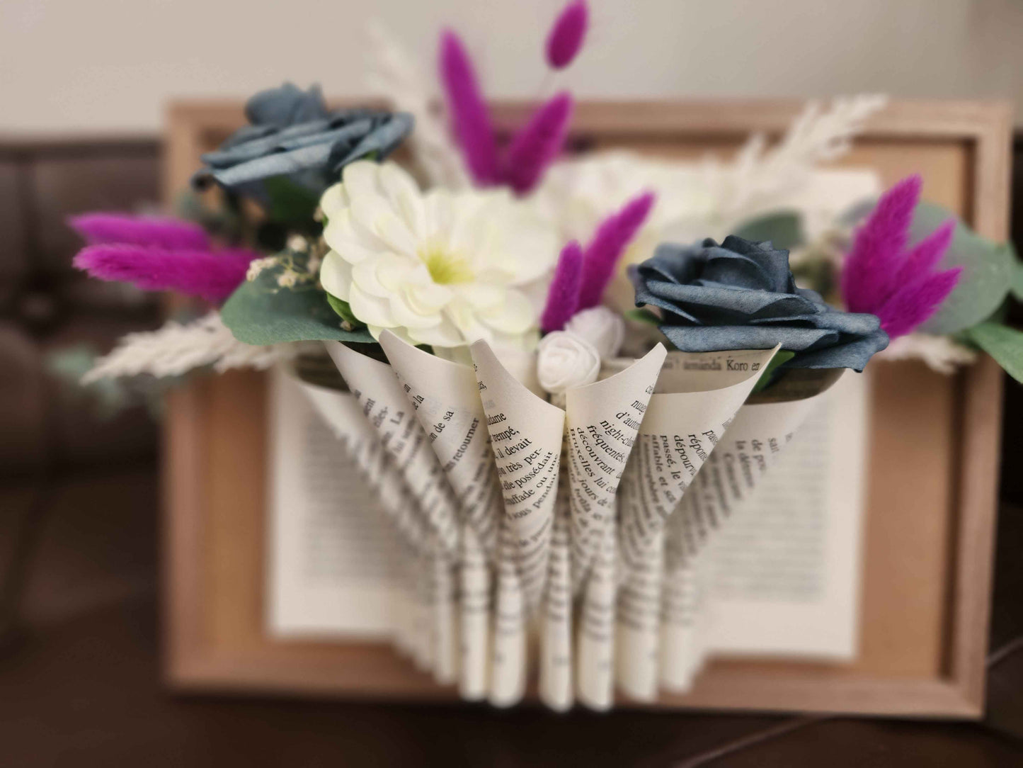 Livre Fleuri Fuchsia