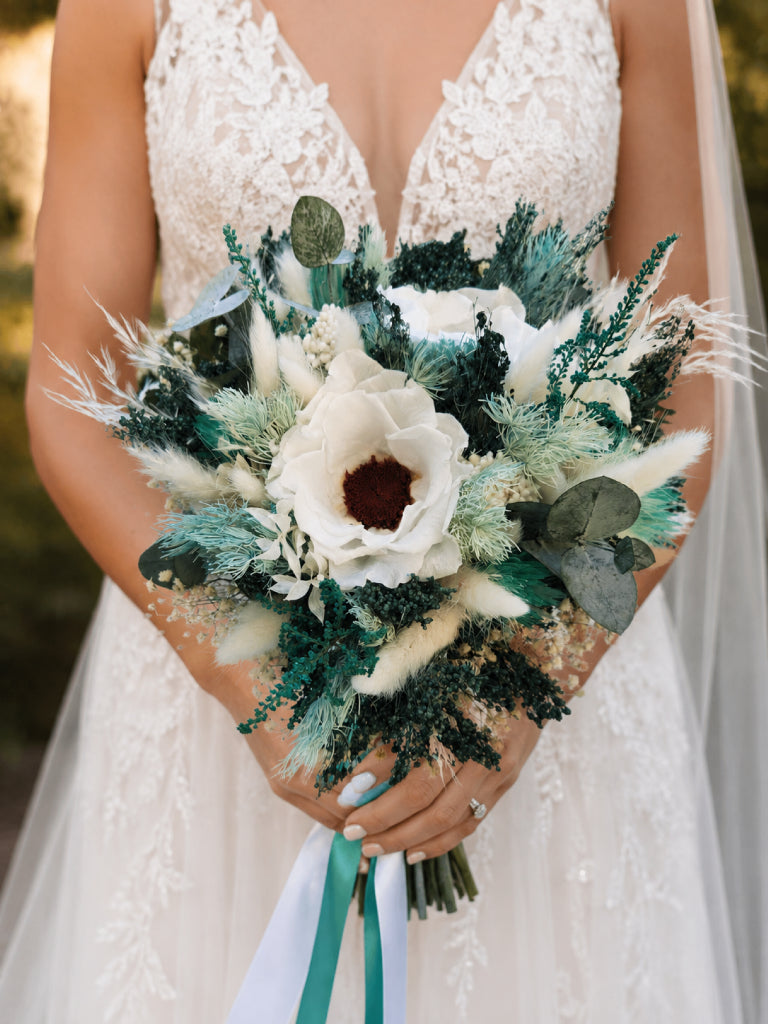 Bouquet de mariée Azur