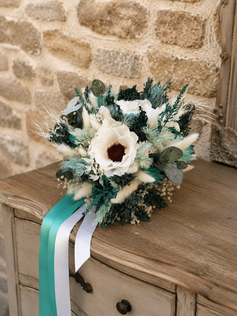 Bouquet de mariée Azur